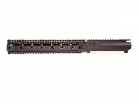 AR-15 RIFLE LENGTH QUAD-RAIL MEGALITHIC UPPER